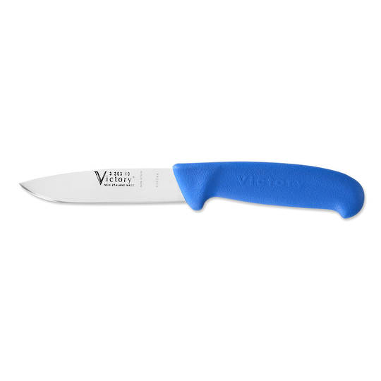 Drop Point Knife 10cm Blue